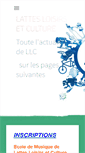 Mobile Screenshot of lattesloisirsculture.fr